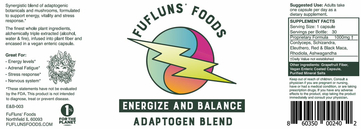 Energize and Balance | Adaptogenic Blend