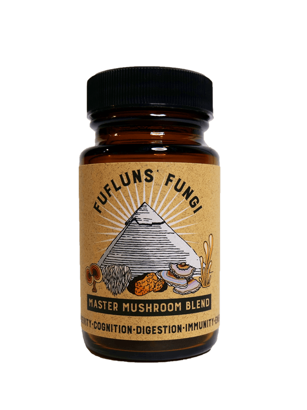 Master Mushroom Blend Capsules - Boost Your Vitality Naturally - FuFluns' Foods