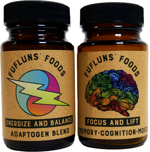 Energy, Balance & Clarity Duo - SAVE 25% by bundling - FuFluns' Foods